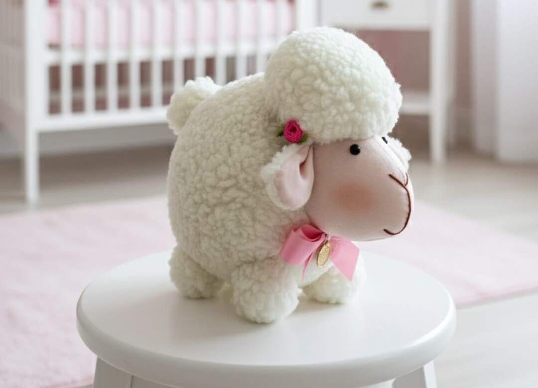 Ovelha Fofona Rosa
